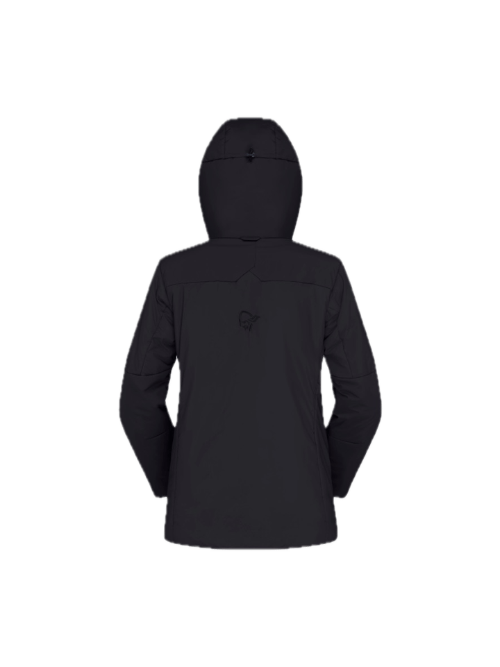 Norrøna Tamok Thermo80 Zip Hood W'S Caviar Black Norrøna