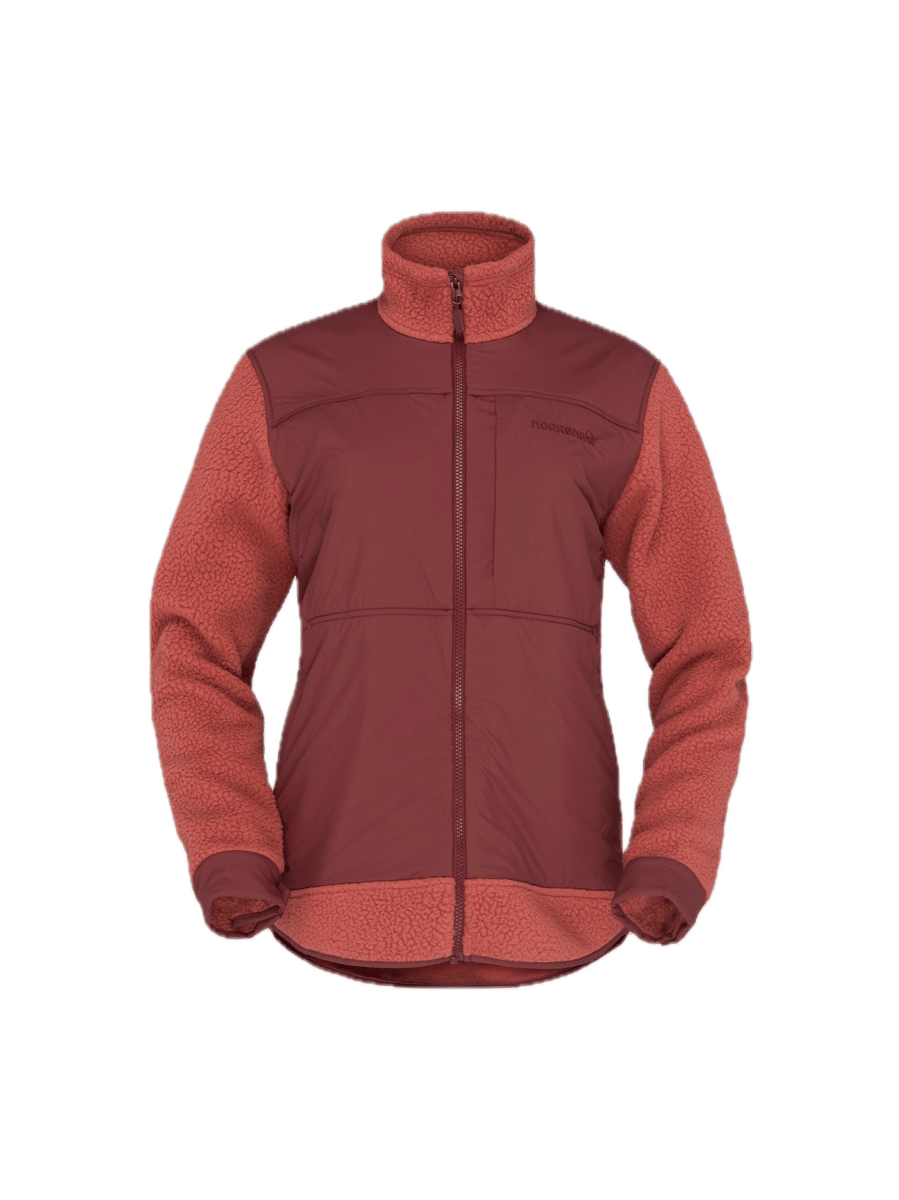 Norrøna Tamok Warm3 Jacket W'S Cowhide/port