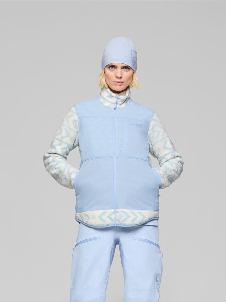 Norrøna Tamok Warm3 Jacket W'S Whisper White/cashmere Blue Norrøna