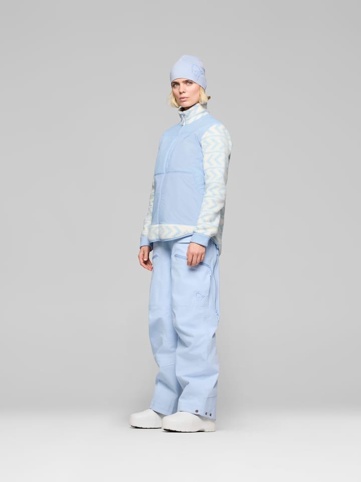 Norrøna Tamok Warm3 Jacket W'S Whisper White/cashmere Blue Norrøna
