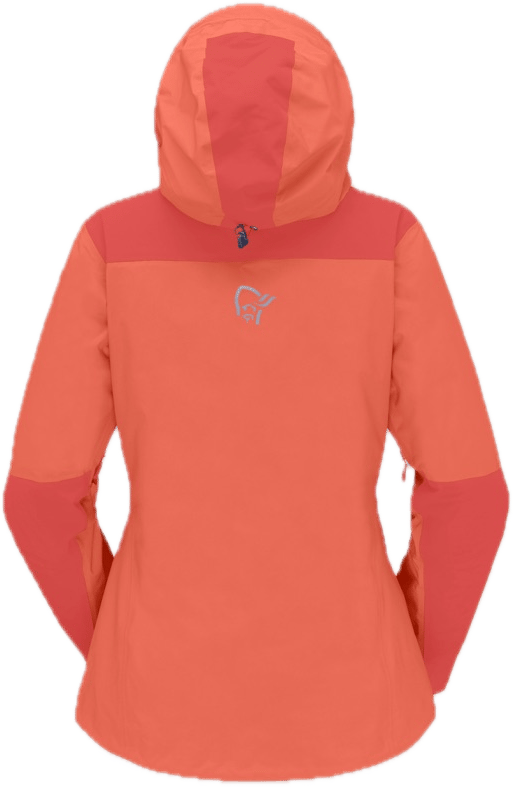 Norrøna Women's Trollveggen GORE-TEX Pro Light Jacket Deep Sea Coral/baked Apple Norrøna