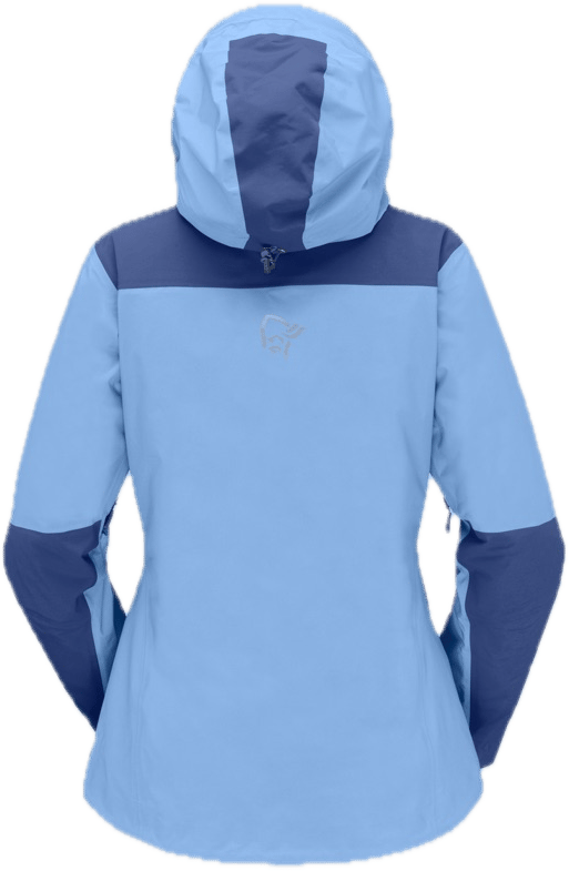 Norrøna Women's Trollveggen GORE-TEX Pro Light Jacket Allure/vintage Indigo Norrøna
