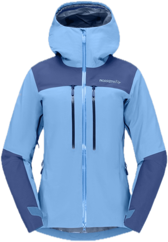 Norrøna Women's Trollveggen GORE-TEX Pro Light Jacket Allure/vintage Indigo Norrøna