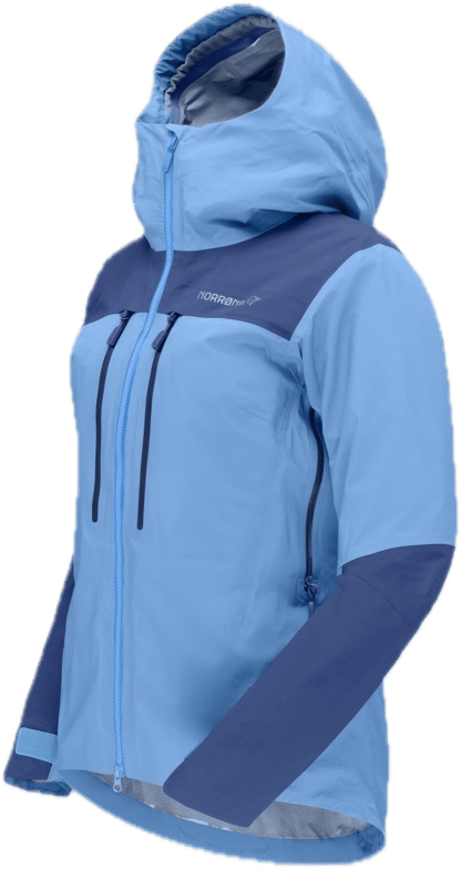 Norrøna Women's Trollveggen GORE-TEX Pro Light Jacket Allure/vintage Indigo Norrøna