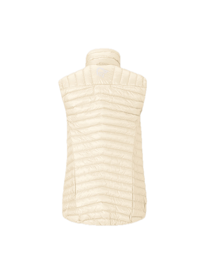 Norrøna Women's Trollveggen Superlight Down Vest Whisper White Norrøna