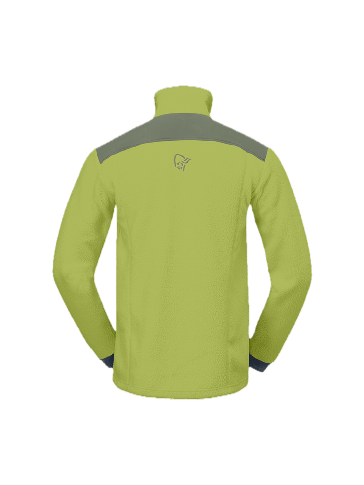 Norrøna Men's Trollveggen Warm3 Jacket Dark Citron/deep Lichen Green Norrøna