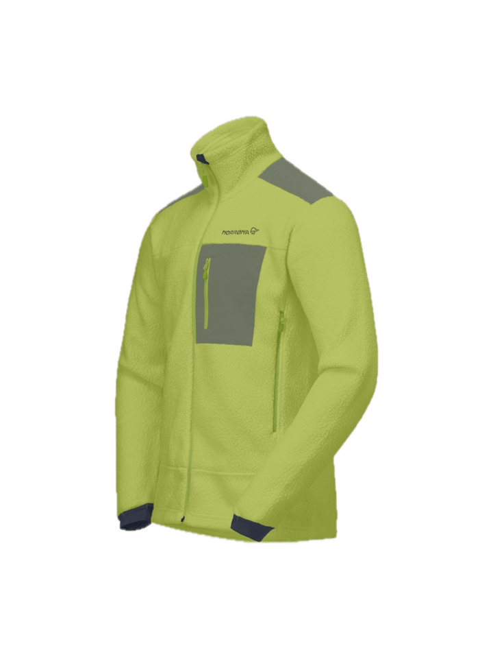 Norrøna Men's Trollveggen Warm3 Jacket Dark Citron/deep Lichen Green Norrøna