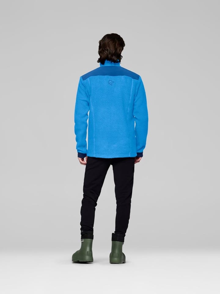 Norrøna Men's Trollveggen Warm3 Jacket Brilliant Blue/dark Blue Norrøna