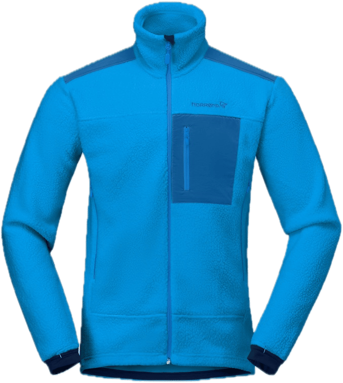 Norrøna Men's Trollveggen Warm3 Jacket Brilliant Blue/dark Blue