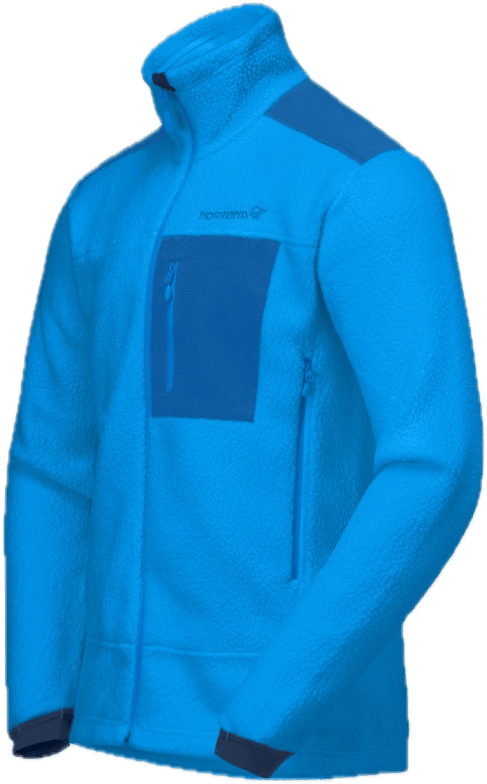 Norrøna Men's Trollveggen Warm3 Jacket Brilliant Blue/dark Blue Norrøna
