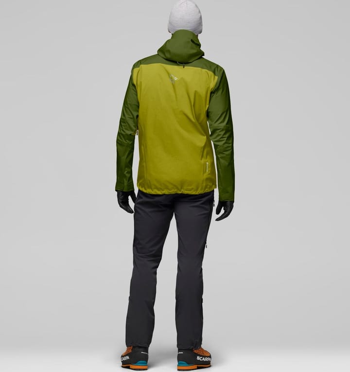 Norrøna Men's Falketind GORE-TEX Jacket Golden Lime/pesto Norrøna