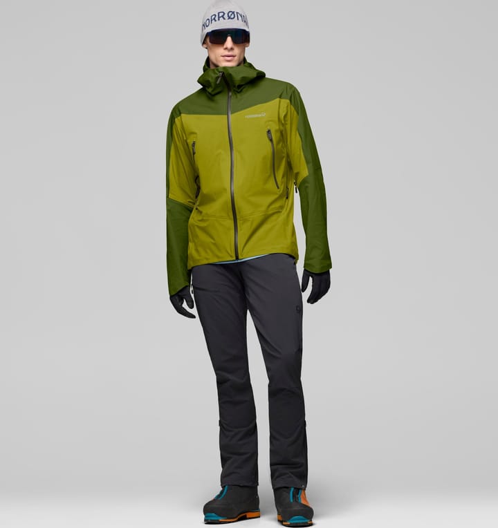 Norrøna Men's Falketind GORE-TEX Jacket Golden Lime/pesto Norrøna