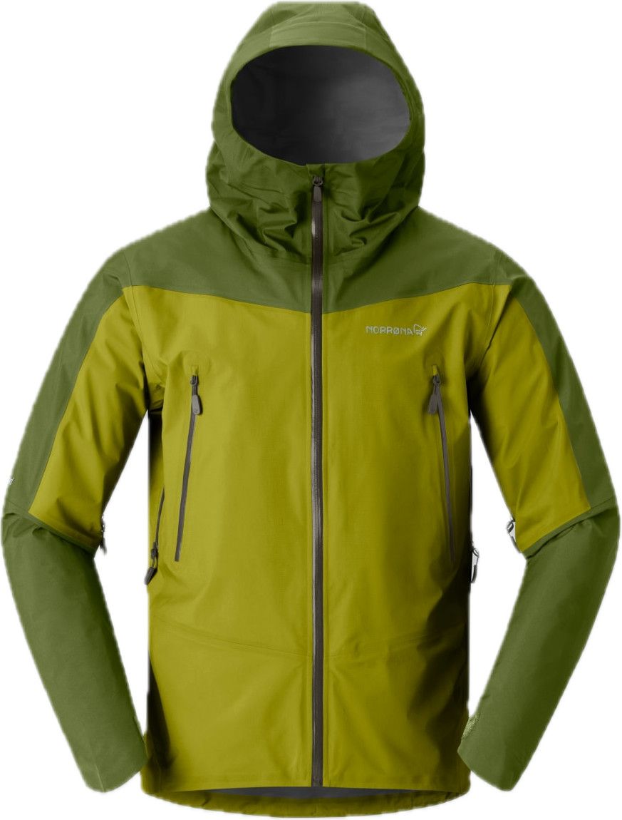 Norrøna Men's Falketind GORE-TEX Jacket Golden Lime/pesto