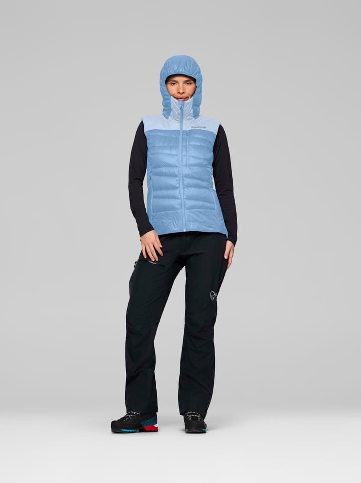 Norrøna Falketind Down750 Vest W'S Allure/cashmere Blue Norrøna