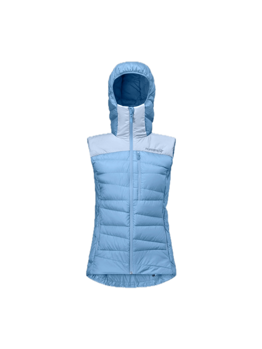 Norrøna Falketind Down750 Vest W'S Allure/cashmere Blue