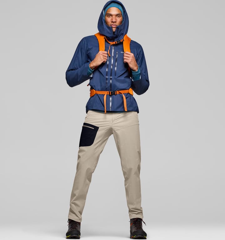 Norrøna Falketind Flex1 Light Pants M'S Winter Twig/caviar Black Norrøna