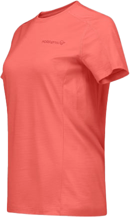 Norrøna Women's Falketind EqualiserUll T-shirt Deep Sea Coral Norrøna