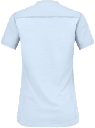 Norrøna Women's Falketind EqualiserUll T-shirt Cashmere Blue Norrøna