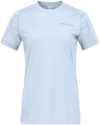 Norrøna Women's Falketind EqualiserUll T-shirt Cashmere Blue