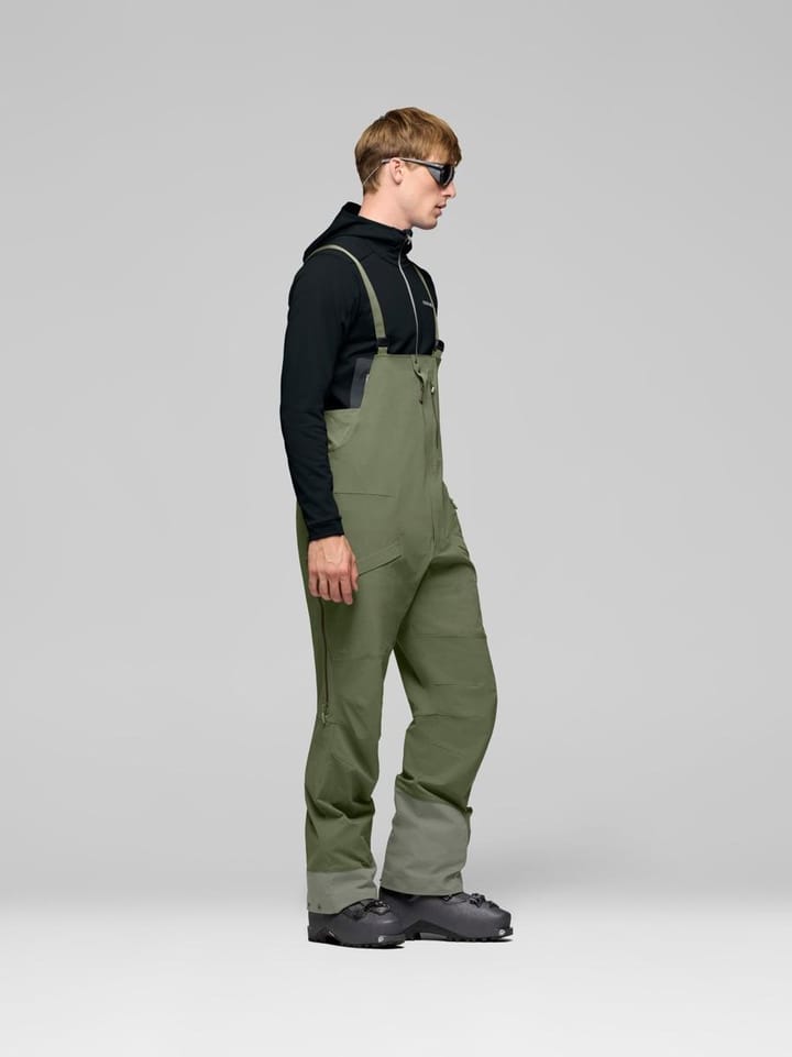 Norrøna Men's Møre Flex1 Bib  Deep Lichen Green Norrøna
