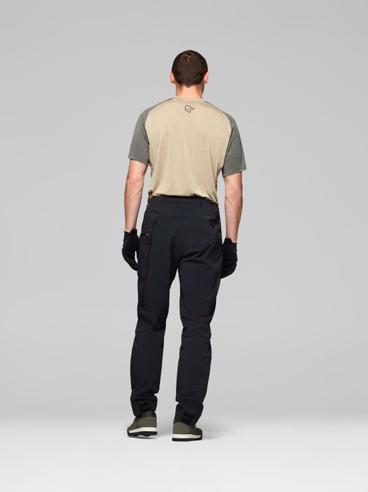 Norrøna Men's Fjørå Flex1 Hybrid Pants Caviar Black Norrøna