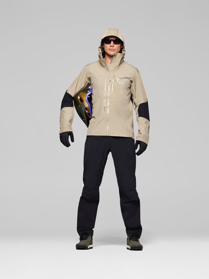 Norrøna Men's Fjørå Flex1 Hybrid Pants Caviar Black Norrøna