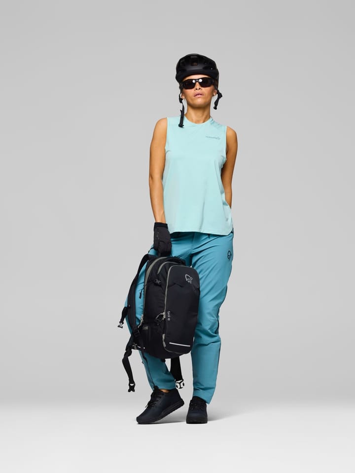 Norrøna Fjørå Equaliser Sleeveless W'S Aqua Haze Norrøna