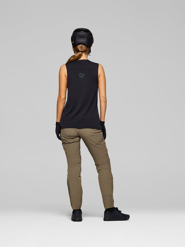 Norrøna Women's Fjørå Equaliser Sleeveless Caviar Black Norrøna