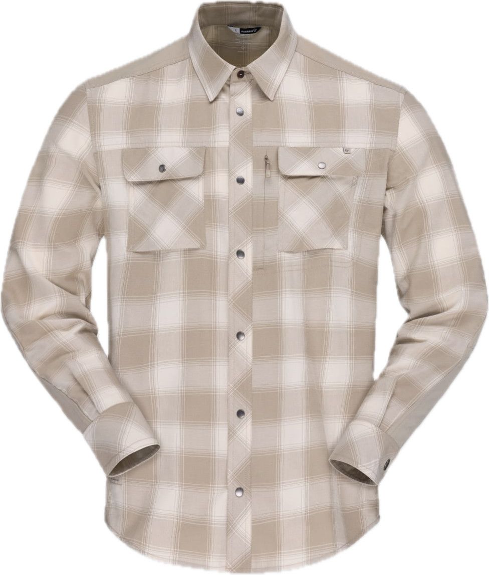 Norrøna Men's Femund Flannel Shirt Oatmeal