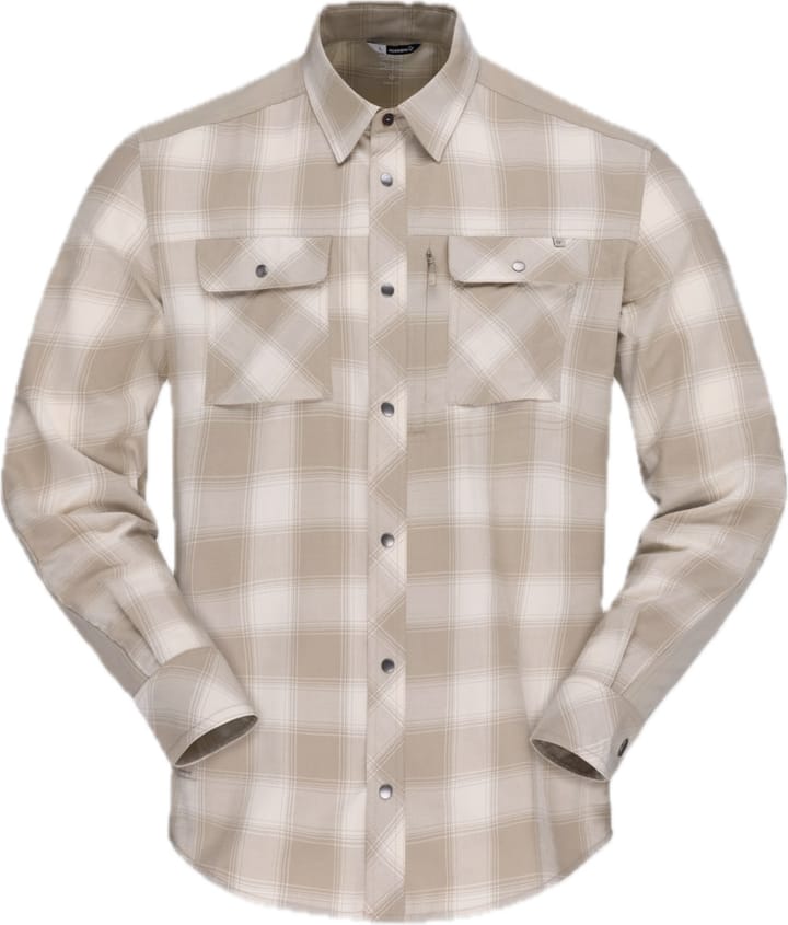 Norrøna Men's Femund Flannel Shirt Oatmeal Norrøna