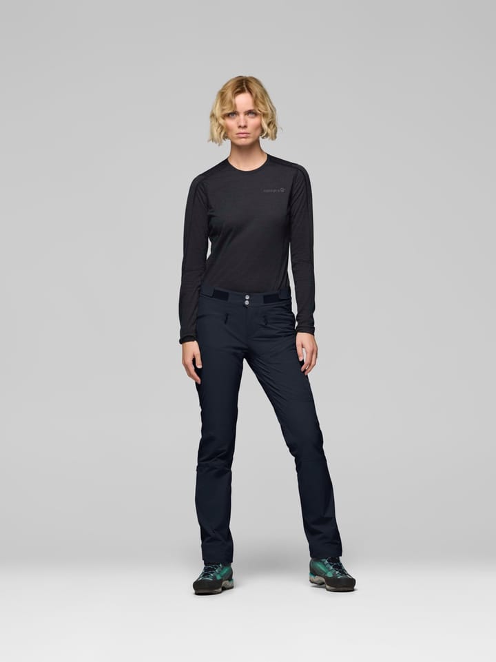Norrøna Womens' Femund Flex1 Lightweight Pants Caviar Black Norrøna
