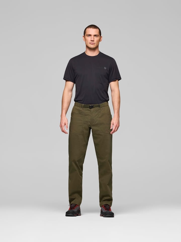Norrøna Men's Femund Mid Cotton Pants Olive Night Norrøna