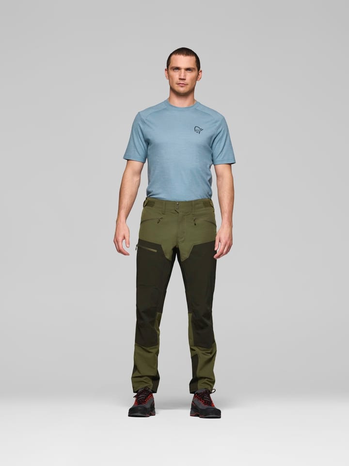Norrøna Men's Femund Cotton Flex1 Light Pants Olive Night/rosin Norrøna