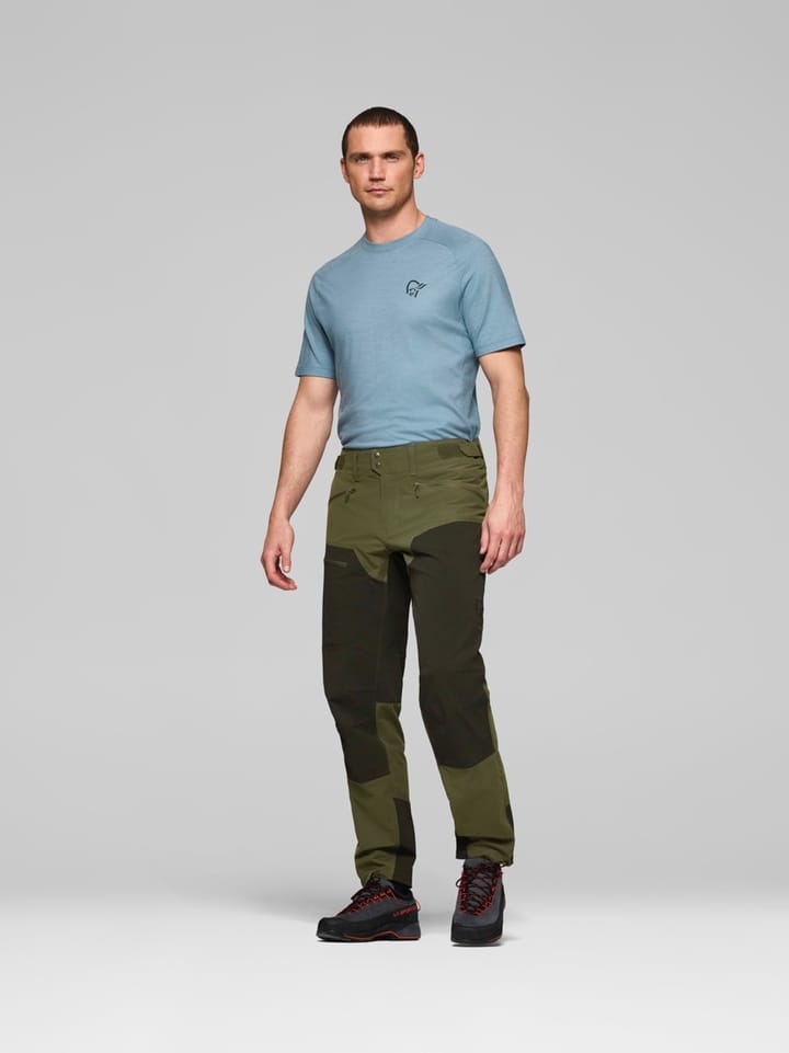 Norrøna Men's Femund Cotton Flex1 Light Pants Olive Night/rosin Norrøna