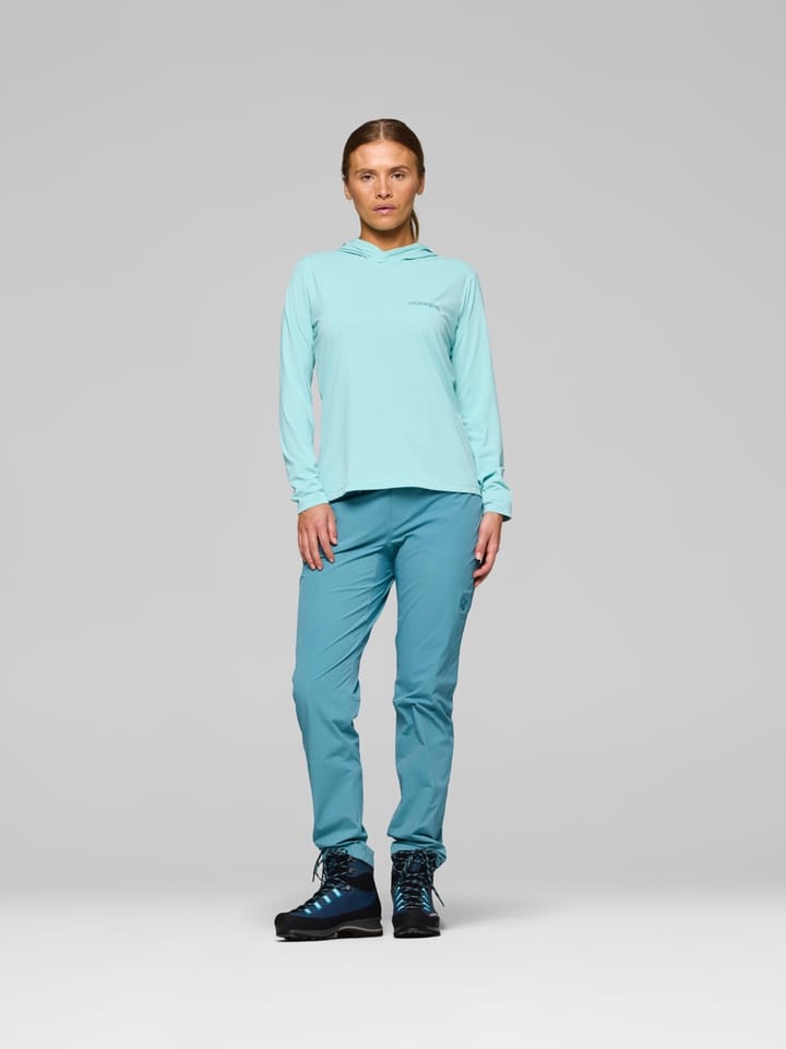 Norrøna Women's Femund Tech Hood Aqua Haze Norrøna