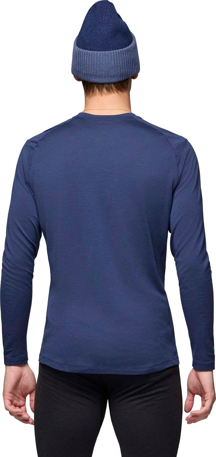 Norrøna Men's Femund PureUll Long Sleeve Indigo Night Norrøna