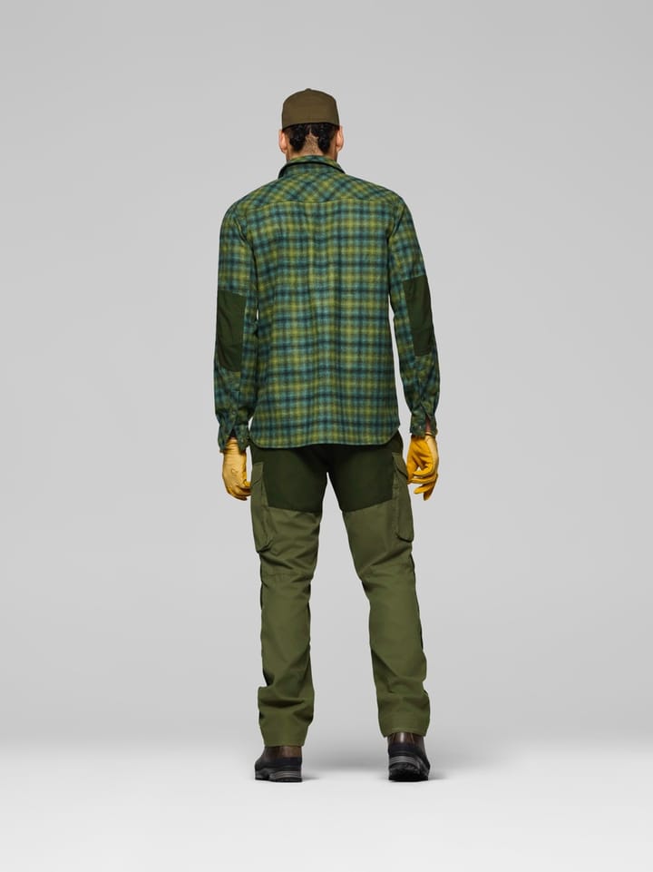 Norrøna Finnskogen Wool Shirt M'S Forest Green Norrøna