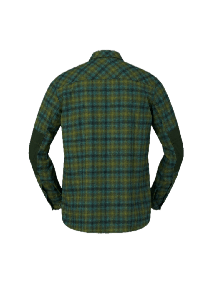 Norrøna Finnskogen Wool Shirt M'S Forest Green Norrøna