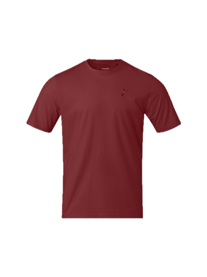 Norrøna Men's /29 Cotton Activity Embroidery T-Shirt Port Norrøna