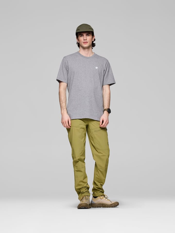 Norrøna /29 Cotton Viking Patch T-Shirt M'S Grey Melange Norrøna