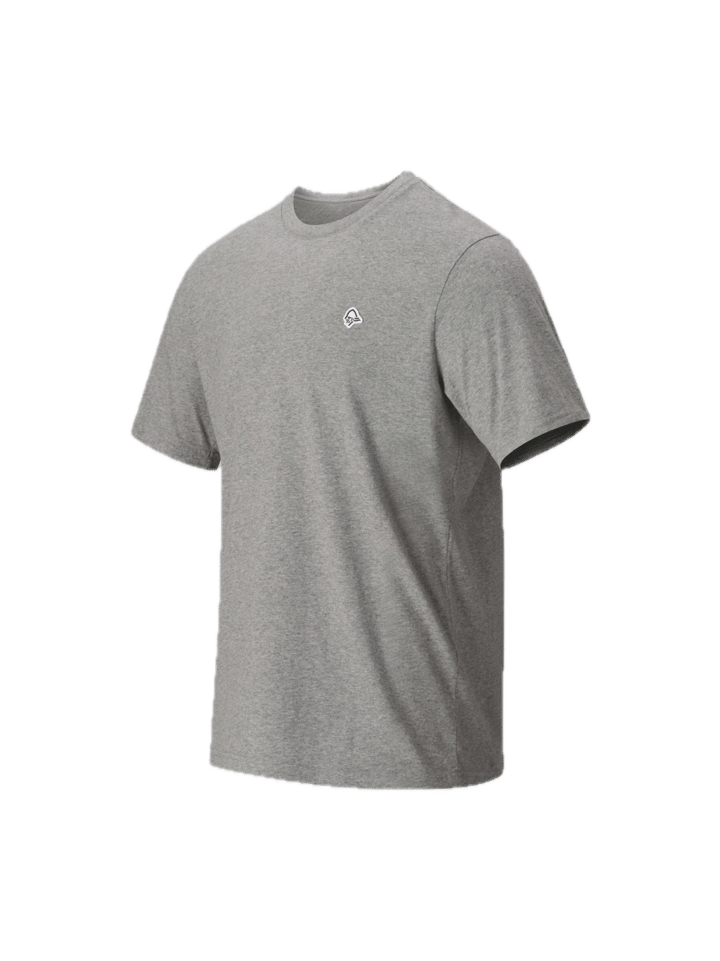 Norrøna /29 Cotton Viking Patch T-Shirt M'S Grey Melange Norrøna