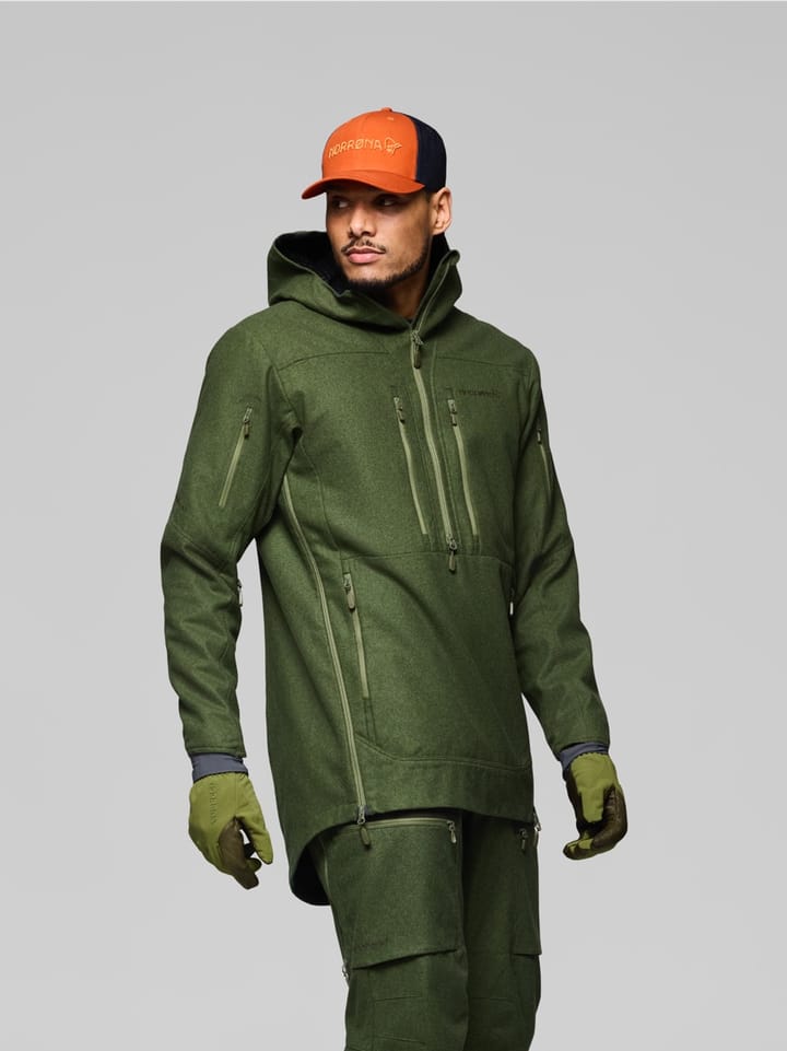 Norrøna Kvinnherad Wool Smock M'S Olive Night Norrøna
