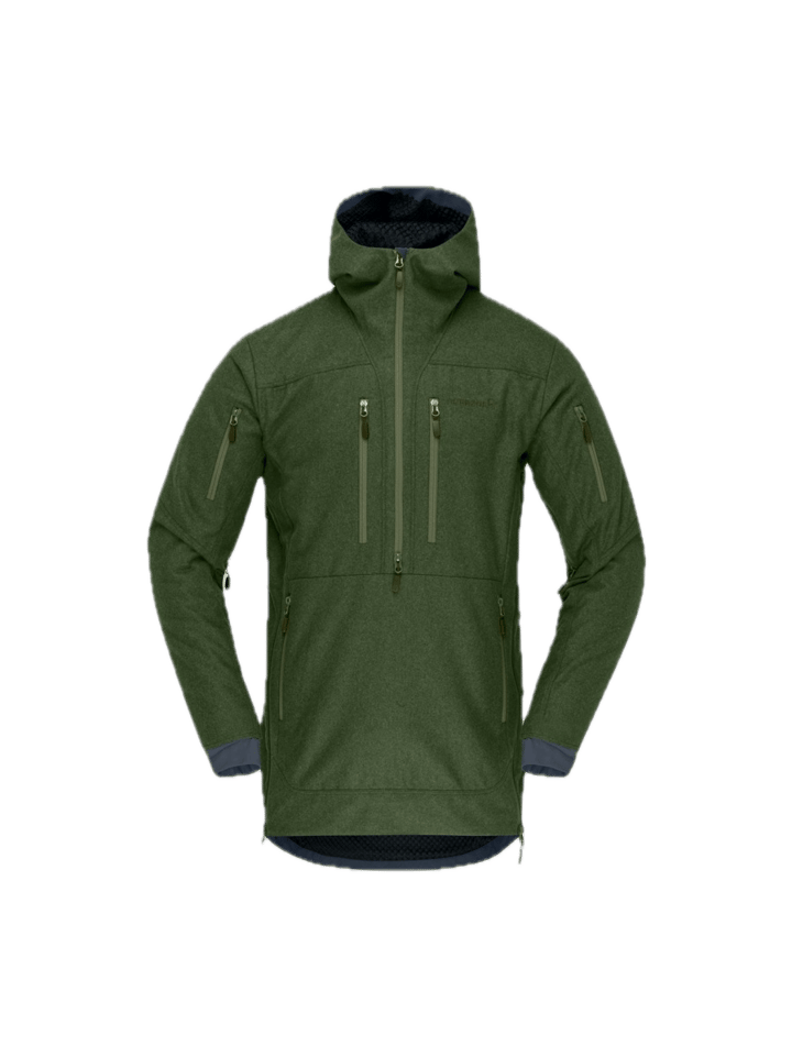 Norrøna Kvinnherad Wool Smock M'S Olive Night Norrøna