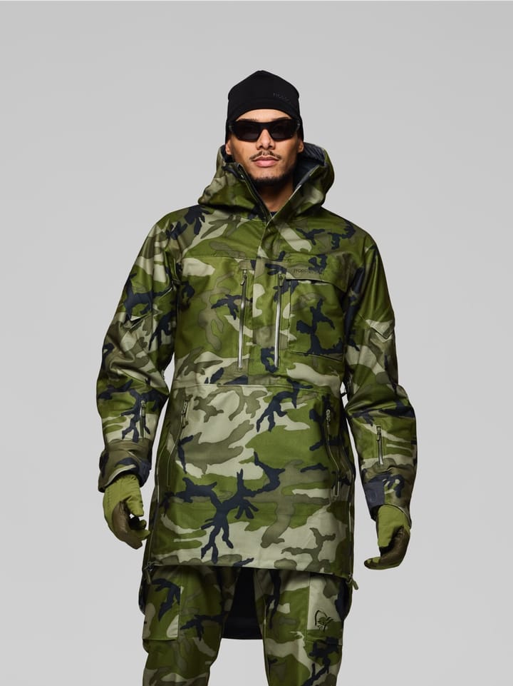 Norrøna Kvinnherad Gore-Tex Parka M'S Green Camo Norrøna