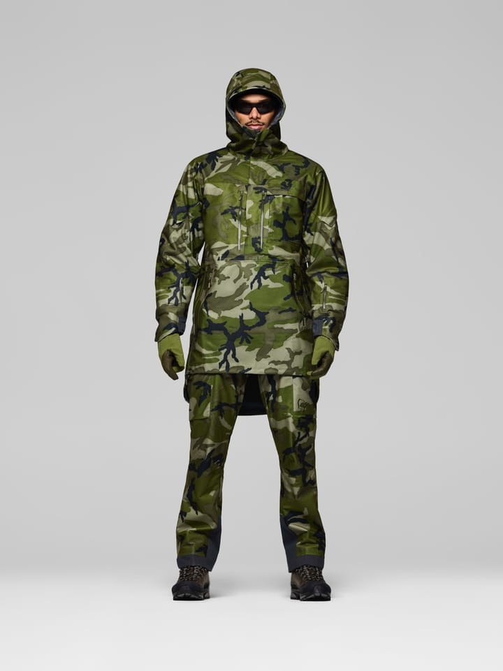 Norrøna Kvinnherad Gore-Tex Parka M'S Green Camo Norrøna