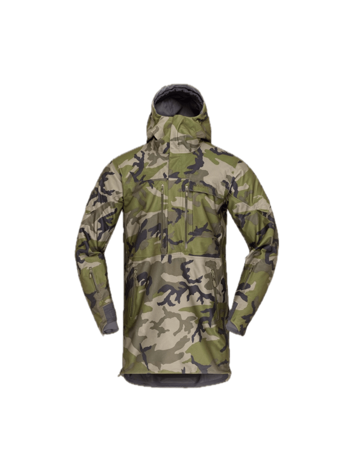 Norrøna Kvinnherad Gore-Tex Parka M'S Green Camo Norrøna