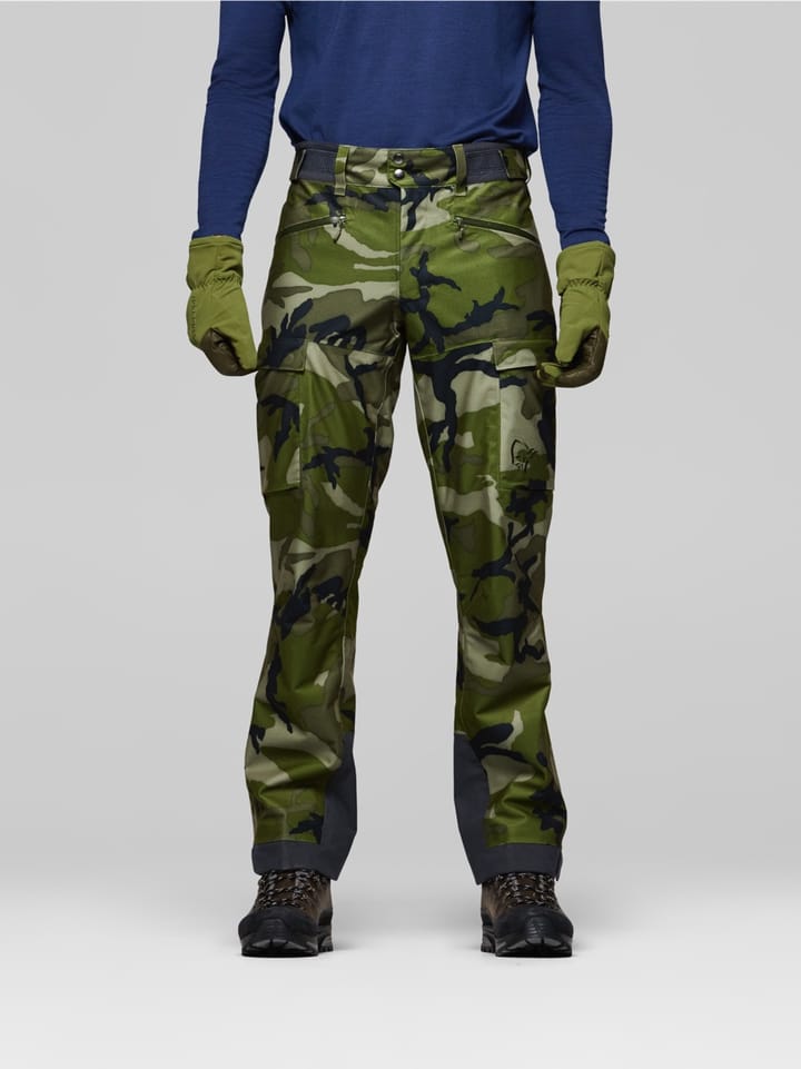 Norrøna Kvinnherad Gore-Tex Pants M'S Green Camo Norrøna