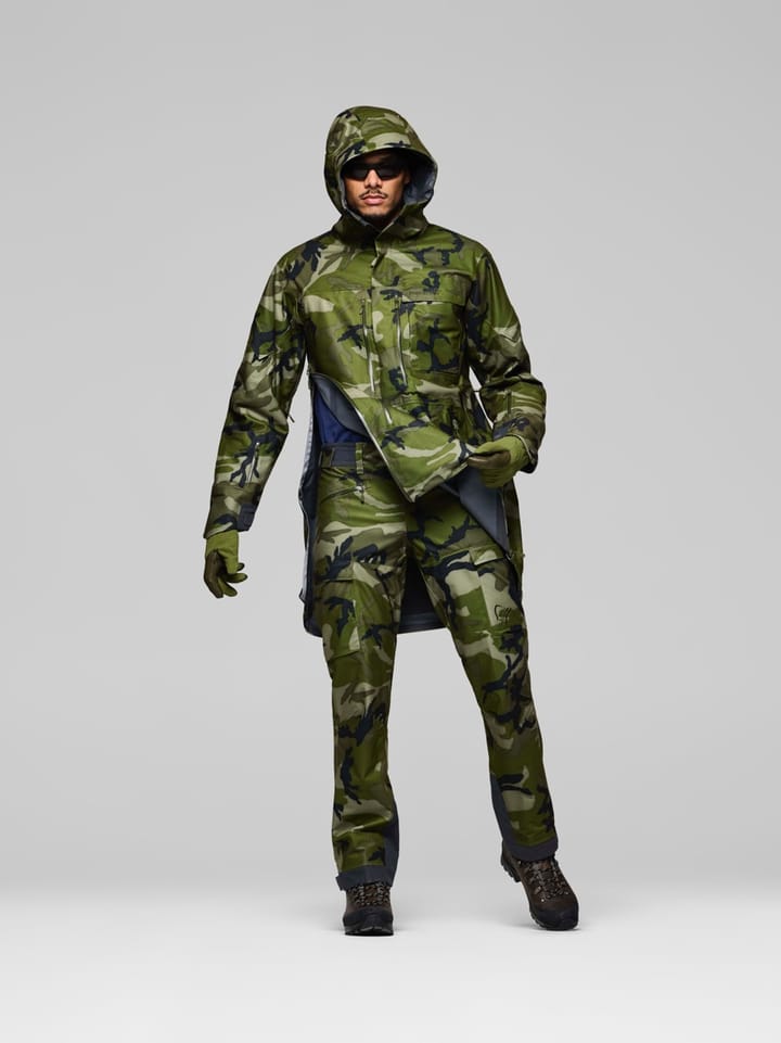 Norrøna Kvinnherad Gore-Tex Pants M'S Green Camo Norrøna
