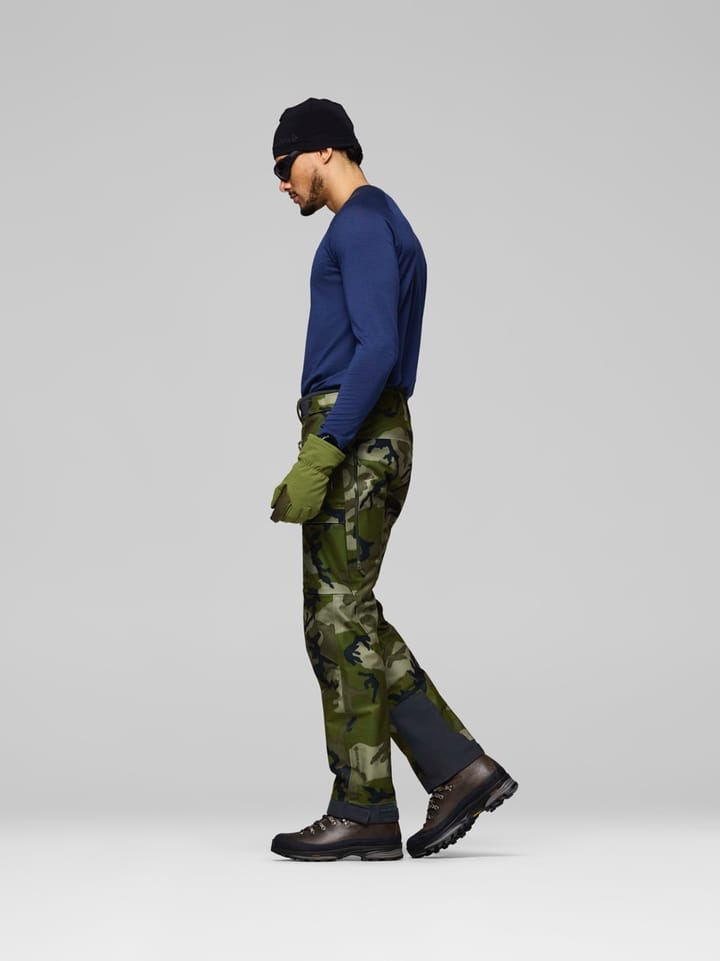Norrøna Kvinnherad Gore-Tex Pants M'S Green Camo Norrøna