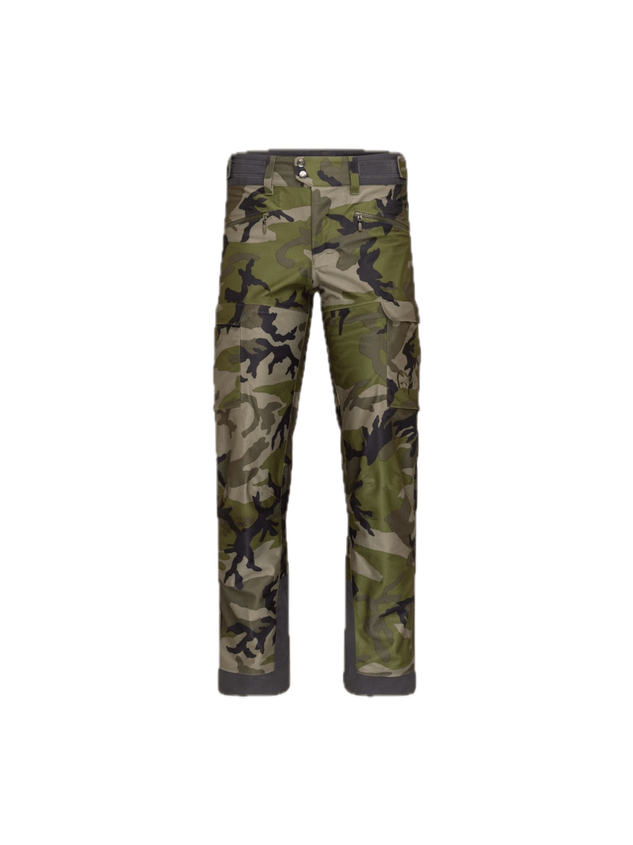 Norrøna Kvinnherad Gore-Tex Pants M'S Green Camo